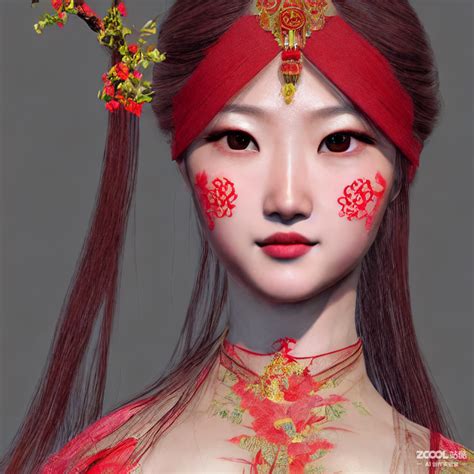 #AI创作实验室#中国古典美女，天姿绝色，亭亭玉立_beaufff-站酷ZCOOL