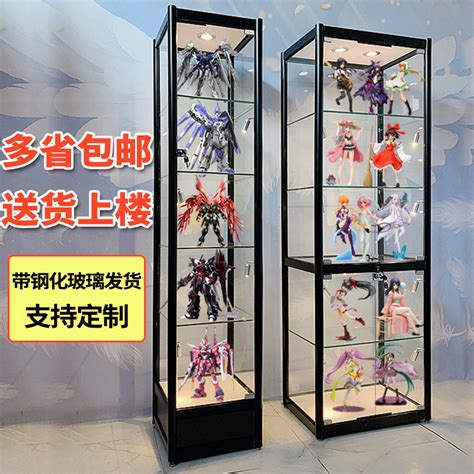 竹之粹手办展示柜亚克力乐高展示架非玻璃化妆品货架家用陈列柜子-阿里巴巴