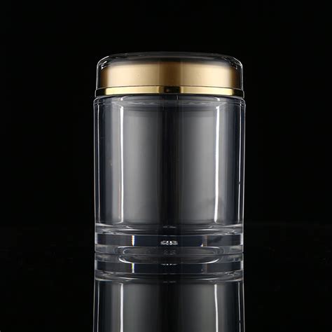精品定制高档亚克力罐透明保健品专用塑料瓶茶叶通用包装瓶罐子-阿里巴巴