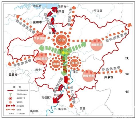 长株潭都市圈发展规划发布：2025年全面形成“一小时通勤圈”
