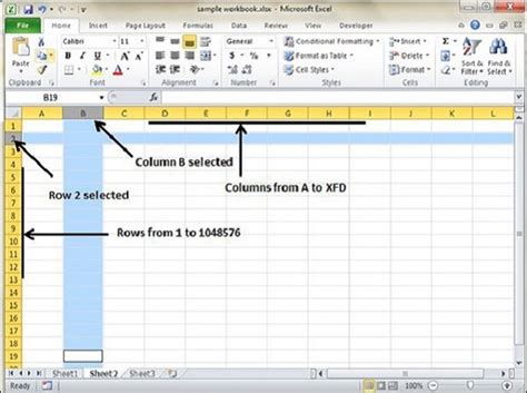 Rows & Columns in Excel 2010 (2024)