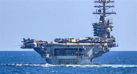 它来了！“尼米兹”号驶向印太，中国近海同时聚集3艘美军航母|西海岸|舰队|航母_新浪新闻