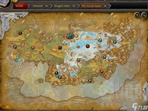 巨龙群岛_魔兽世界10.0巨龙群岛地图是什么样子_wow10.0巨龙群岛地图一览_3DM网游
