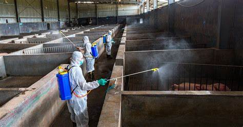 养猪场喷雾消毒设备-食品机械设备网