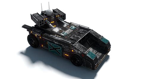 科幻战车 机械战车 星球巡逻探测车 装甲车 未来战车 防暴车 高科技装甲车 外星车 自行火炮 坦克-cg模型免费下载-CG99
