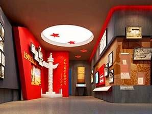 鹤壁党建展厅装修-高人气展厅设计_郑州校园文化建设-站酷ZCOOL
