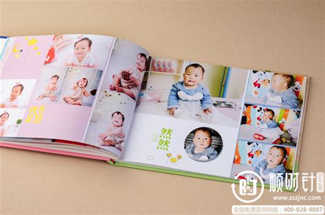 幼儿成长相册设计制作,记录宝贝成长的宝宝相册制作-顺时针纪念册