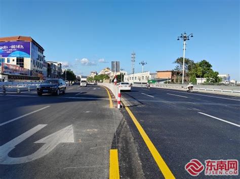 3跨16米宽 国道324线莆田塔桥改造工程完工通车-闽南网