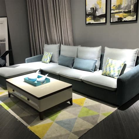 意式极简风格-格度布艺沙发 「我在家」一站式高品质新零售家居品牌