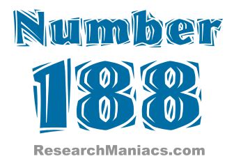 188 — сто восемьдесят восемь. натуральное четное число. в ряду ...