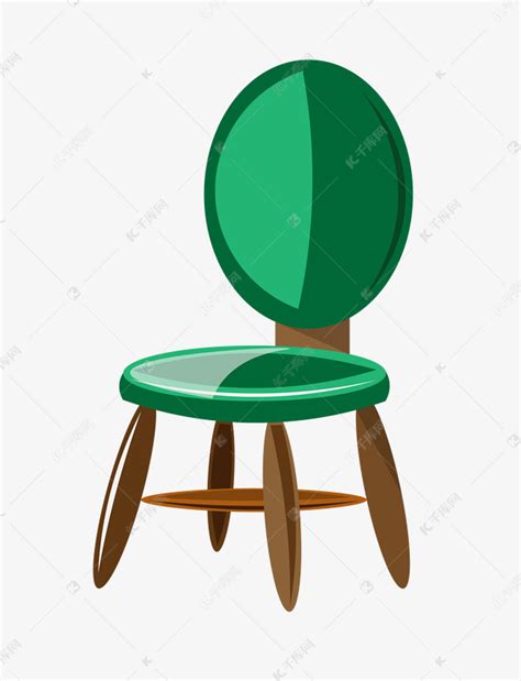 绿色卡通椅子素材图片免费下载-千库网