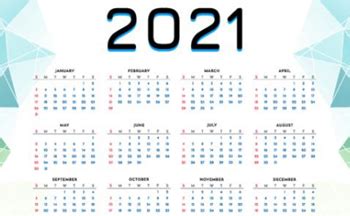 2021日历表电子表免费下载-2021日历表可打印版excel版-东坡下载