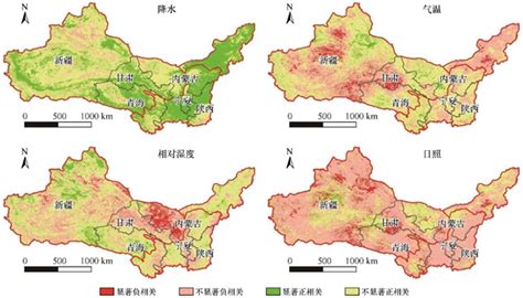 中国不同植被类型归一化植被指数对气候变化和人类活动的响应