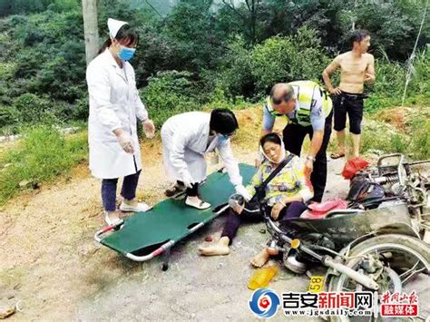 女子受伤倒路边 路人忙报警 医生包扎有困难 交警变“助理”_吉安新闻网