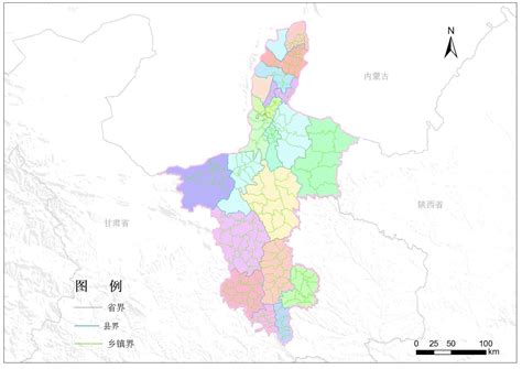 宁夏行政区划地图：宁夏下辖5个地级市分别是哪些？
