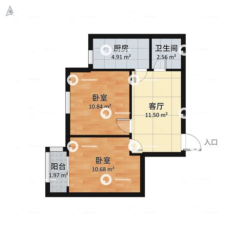 金隅汇星苑-A3户型图 - 小区户型图 -躺平设计家