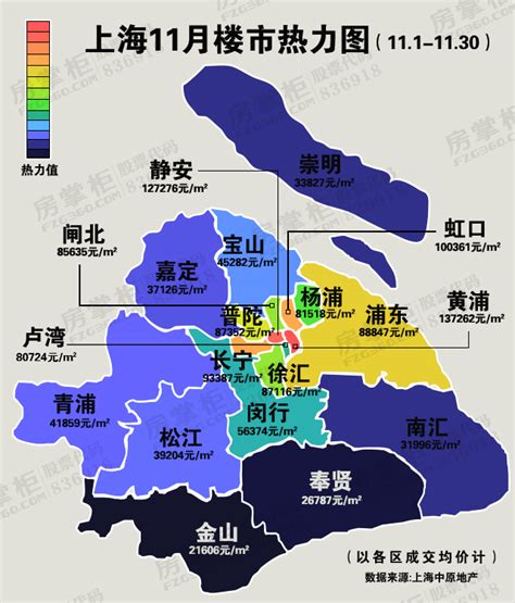 上海8月房价地图出炉__凤凰网