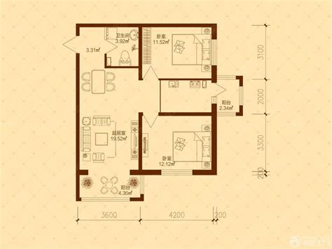 80平方米房屋设计图大全欣赏 – 设计本装修效果图