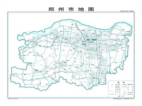 郑州市标准地图_郑州地图库_地图窝