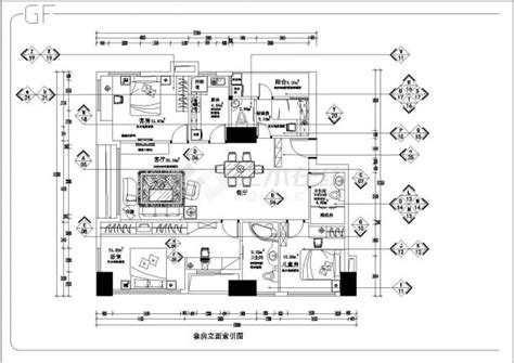 杭州市西湖区某高档连锁酒店内部装修设计CAD图纸_酒店_土木在线