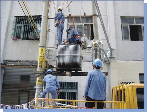 金湖县供电公司10千伏变配采用带电作业方式进行施工改造 - 铜马电力