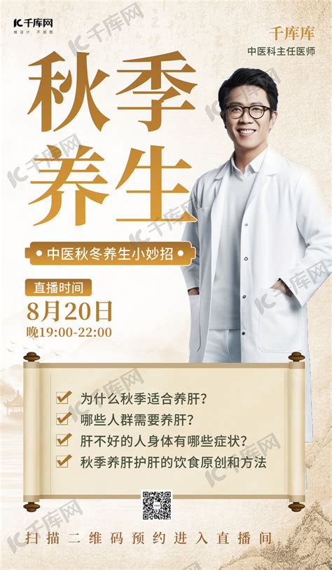 中医养生保健科普暗色AIGCAI广告营销海报海报模板下载-千库网