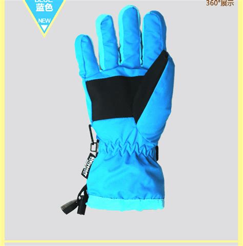 女士滑雪手套 冬季骑行滑雪户外登山防风保暖女生加厚手套 6色选-阿里巴巴