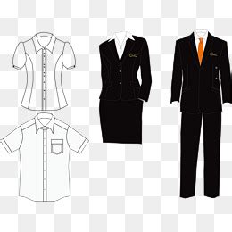工作服制服款式-职业服装设计-服装设计