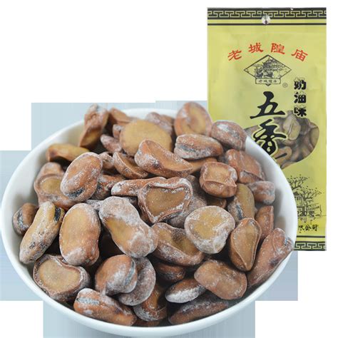 上海特产老城隍庙奶油味五香豆 奶油五香蚕豆茴香豆180g-阿里巴巴