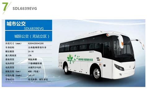 SDL6850EVG型纯电动城市客车 - 山东沂星电动汽车有限公司