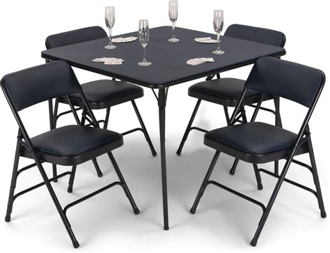 Best Card Table And Chairs Set Padded - Home Easy