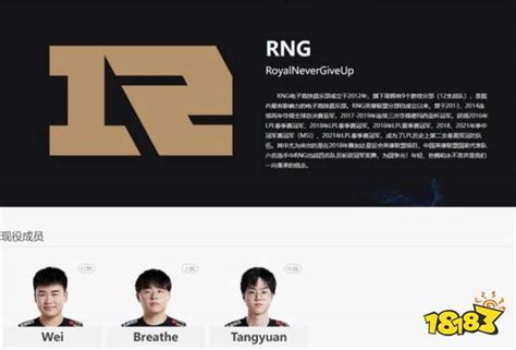 RNG队员韩服战绩更新：两位主力都在保持训练_特玩网LOL英雄联盟专区