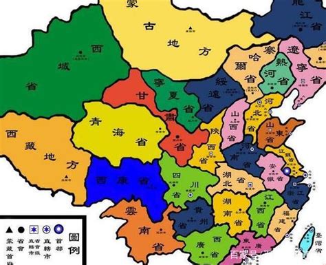 西康省地图图片