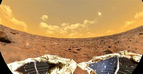 “祝融号”成功驶上火星表面！离开着陆平台画面曝光开始巡视探测_腾讯视频