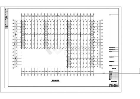 莆田的通用公司钢结构厂房CAD图，含设计说明_工业厂房_土木在线