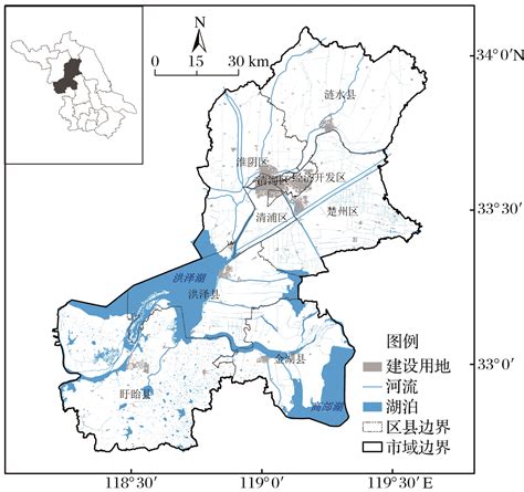 城市污水处理设施空间格局优化研究——以江苏省淮安市为例