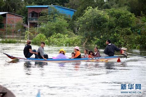 柬埔寨洪灾已致34人丧生_时图_图片频道_云南网