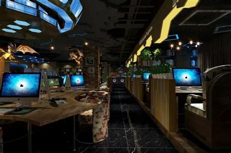 《洞穴天海网咖》成都市新津县网吧专业装修设计 - 知乎