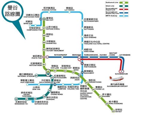 去泰国旅游，手把手教你如何乘坐曼谷地铁，附详细地铁路线图|曼谷|地铁|泰国_新浪新闻
