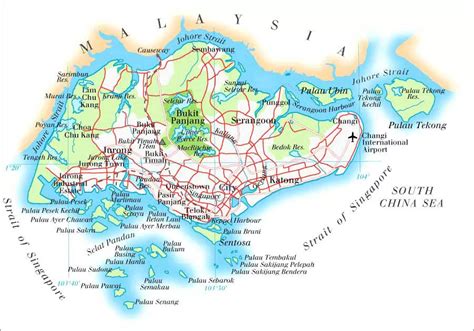 新加坡地图_图片_互动百科