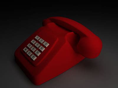 老式电话 手摇电话3d模型 模型素材 模型素材 舞美设计网站