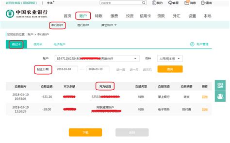 中国农业银行个人网上银行怎样查看别人转账过来的详细账户 ...