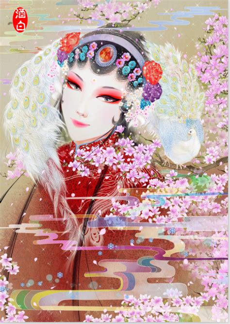 戏子入画图片