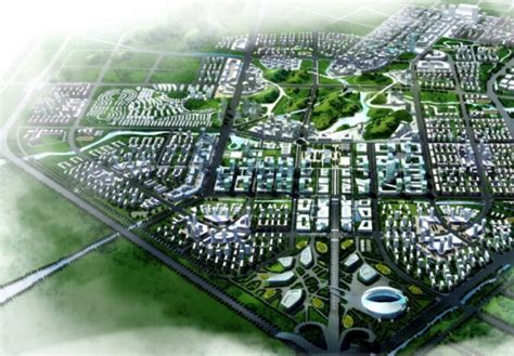 桂林市临桂新区中心区城市设计(137页)-规划设计资料