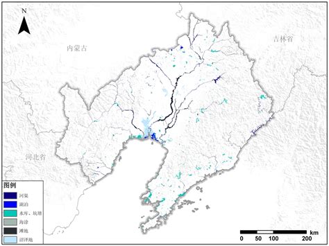 辽宁省水域资源空间分布产品-水域资源类数据-地理国情监测云平台