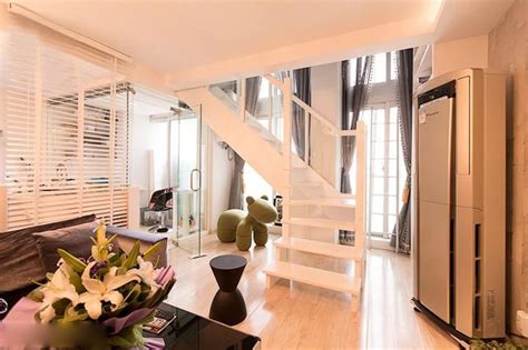 小空间的大魅力，50平米超小户型公寓装修设计效果图-中国木业网