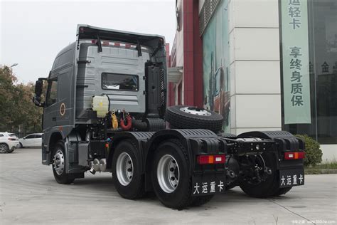 【图】大运 E8重卡 476马力 6X4纯电动牵引车(CGC4250BEV1AADKRCGD)290.61kWh_实拍图片_711472_卡车之家