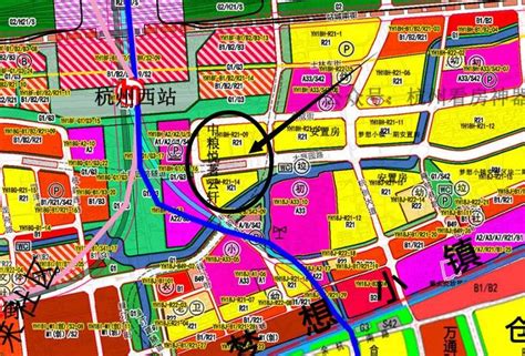 滨江枫汀云邸:未来科技城板块土地详细规划图(高清版)免费获取-杭州看房网