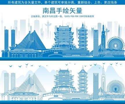 南昌城市文化插画|平面|海报|再见菌的梦 - 原创作品 - 站酷 (ZCOOL)