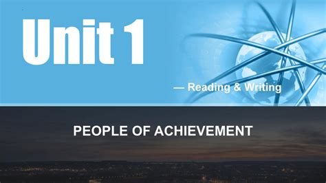 高中英语人教版（2019）选择性必修第一册Unit1 People of Achievement写作课件15张PPT_21世纪教育网-二一教育